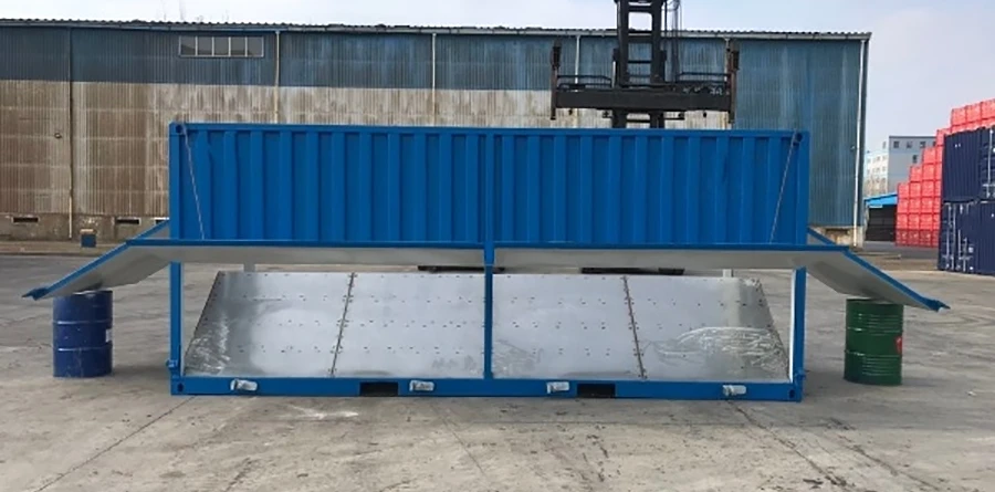 Coal Bin Shipping Container